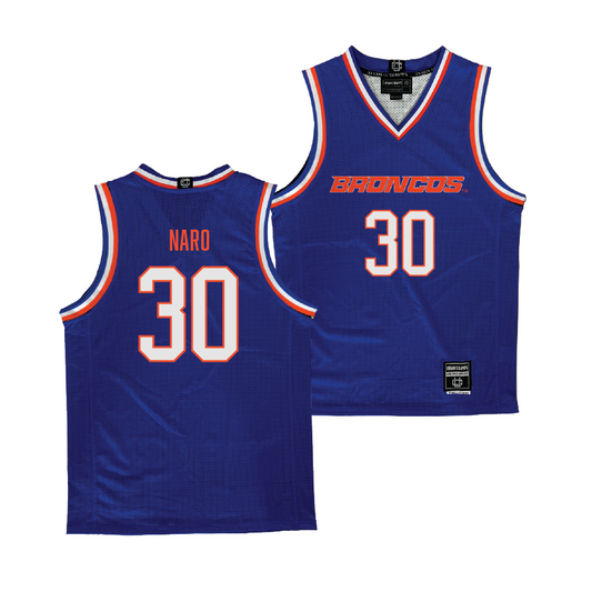 Boise State Women's Basketball Blue Jersey - Mackenzie Naro | #30