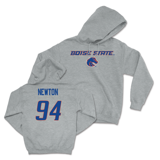 Boise State Football Sport Grey Classic Hoodie - Sheldon Newton Youth Small