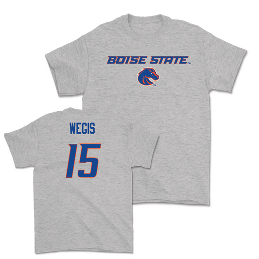 Boise State Football Sport Grey Classic Tee - Tyler Wegis Youth Small