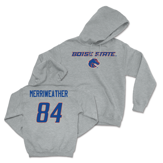 Boise State Football Sport Grey Classic Hoodie - Zamondre Merriweather Youth Small