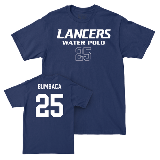 CBU Women's Water Polo Navy Staple Tee   - Niya Bumbaca