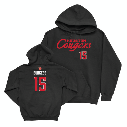 Houston Women's Soccer Black Cougars Hoodie   - Kate Burgess