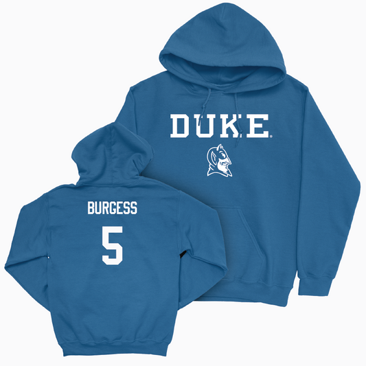 Royal Men's Soccer Duke Hoodie - Amiah Burgess