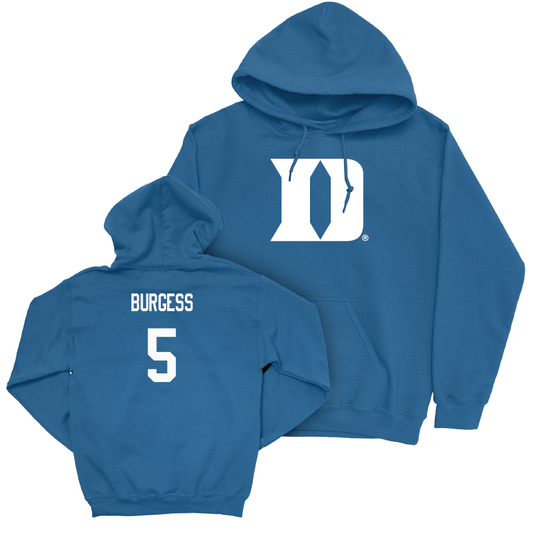 Royal Men's Soccer Iron D Hoodie - Amiah Burgess