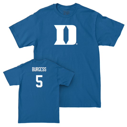 Royal Men's Soccer Iron D Tee - Amiah Burgess