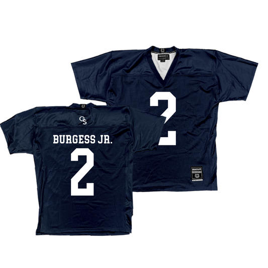 Georgia Southern Football Navy Jersey  - Derwin Burgess Jr.