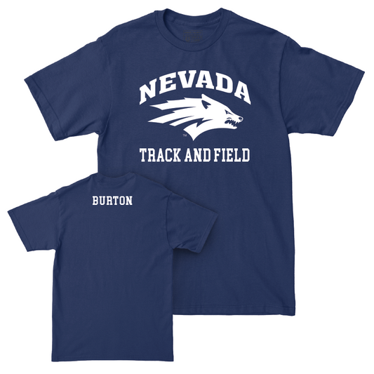 Nevada Women's Track & Field Navy Staple Tee   - Kylie Burton