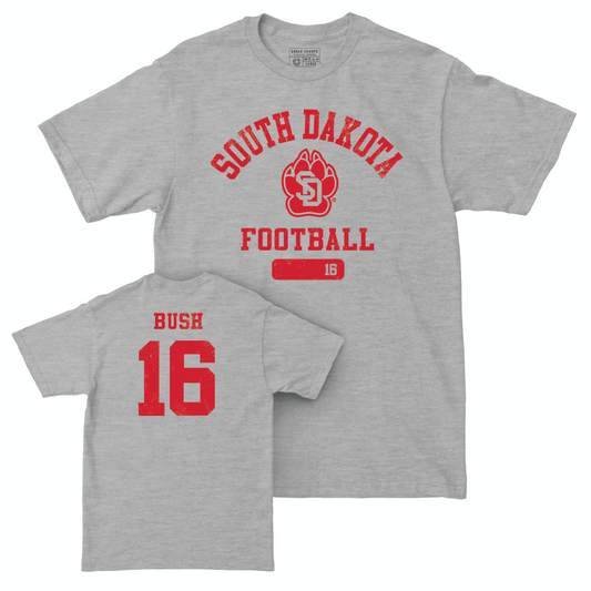 South Dakota Football Sport Grey Varsity Tee - Beau Bush