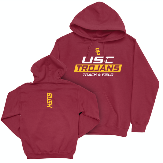 USC Women's Track & Field Crimson Rush Hoodie - Ahnyx Bush