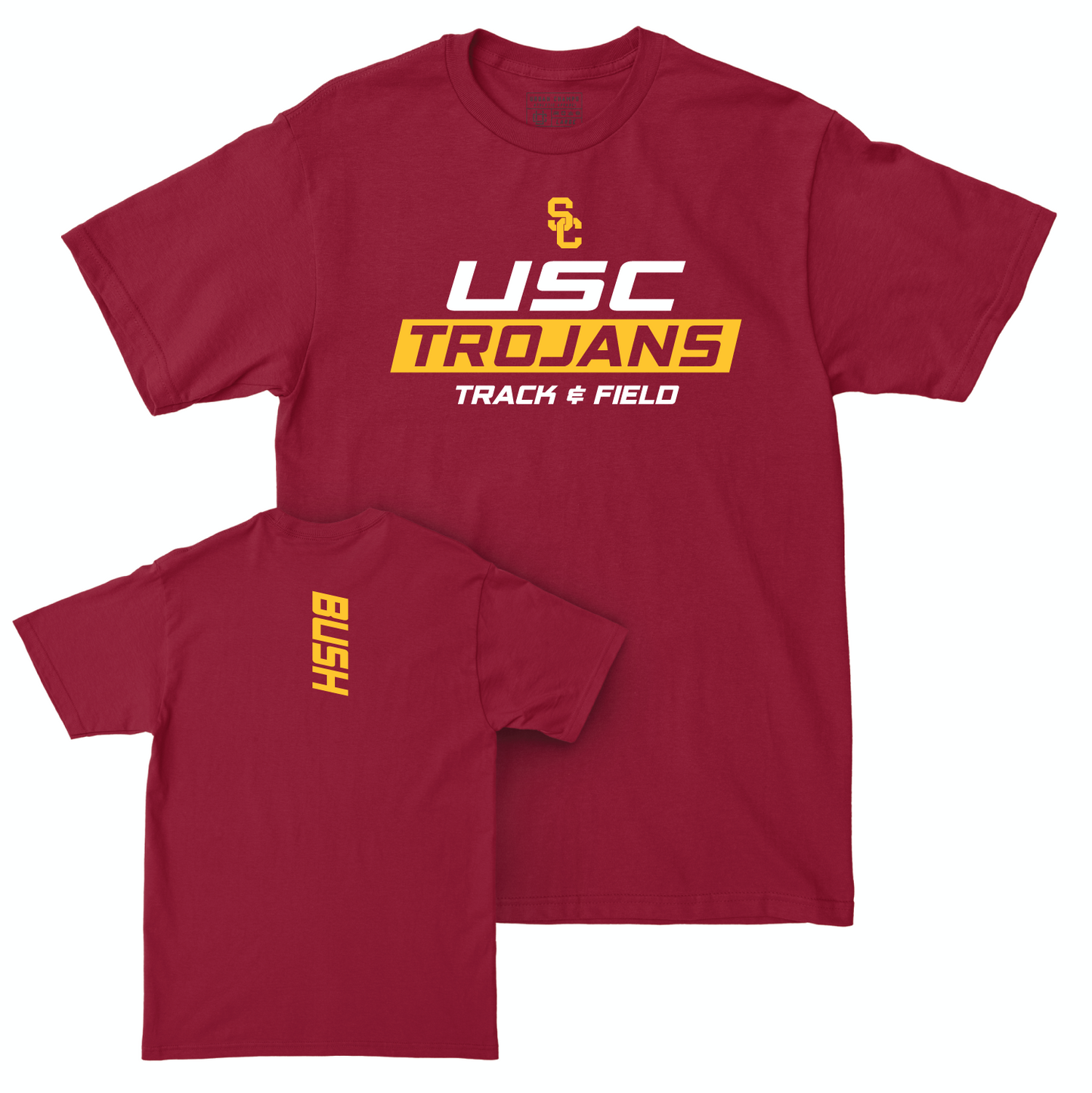 USC Women's Track & Field Crimson Rush Tee - Ahnyx Bush