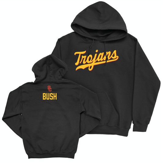 USC Women's Track & Field Black Script Hoodie - Ahnyx Bush