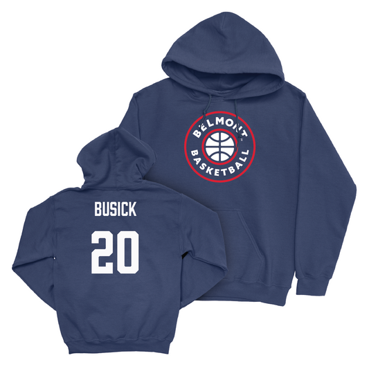 Belmont Women's Basketball Navy Hardwood Hoodie  - Jacee Busick