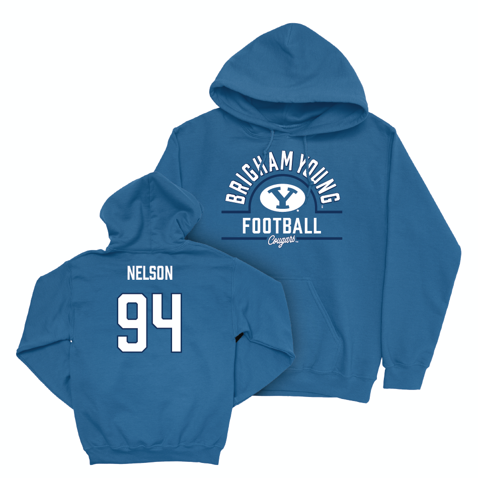 BYU Football Royal Arch Hoodie - John Nelson Small