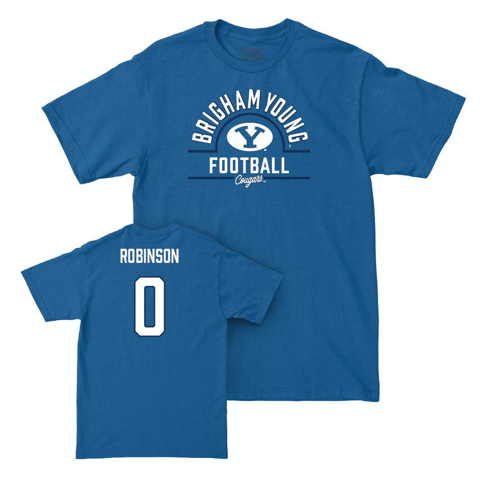 BYU Football Royal Arch Tee - Jakob Robinson Small