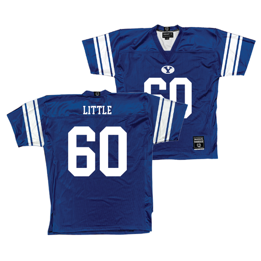 BYU Football Royal Jersey - Tyler Little Small