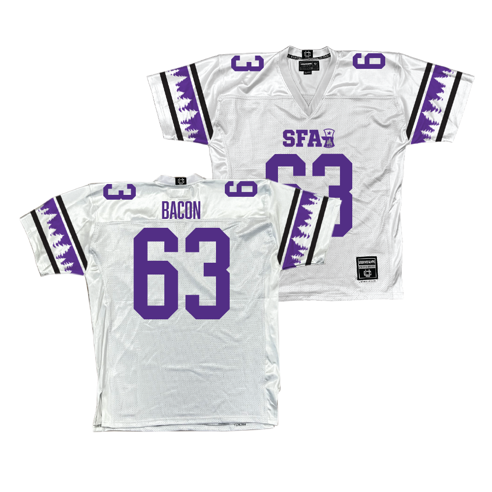 SFA Football White Jersey - Jack Bacon | #63