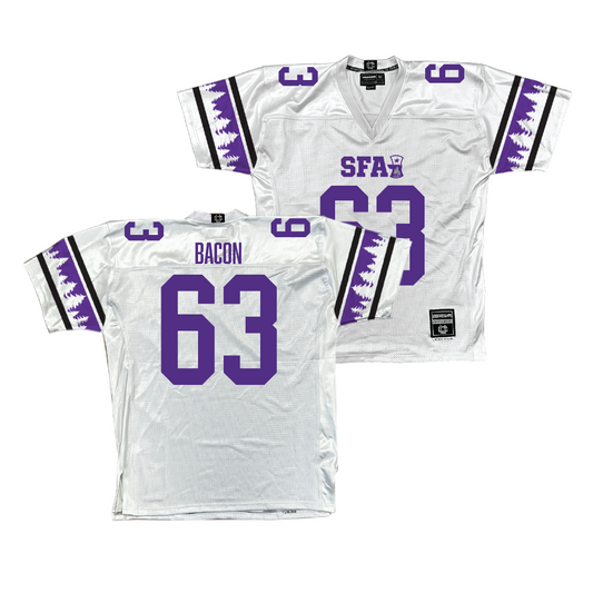 SFA Football White Jersey - Jack Bacon | #63