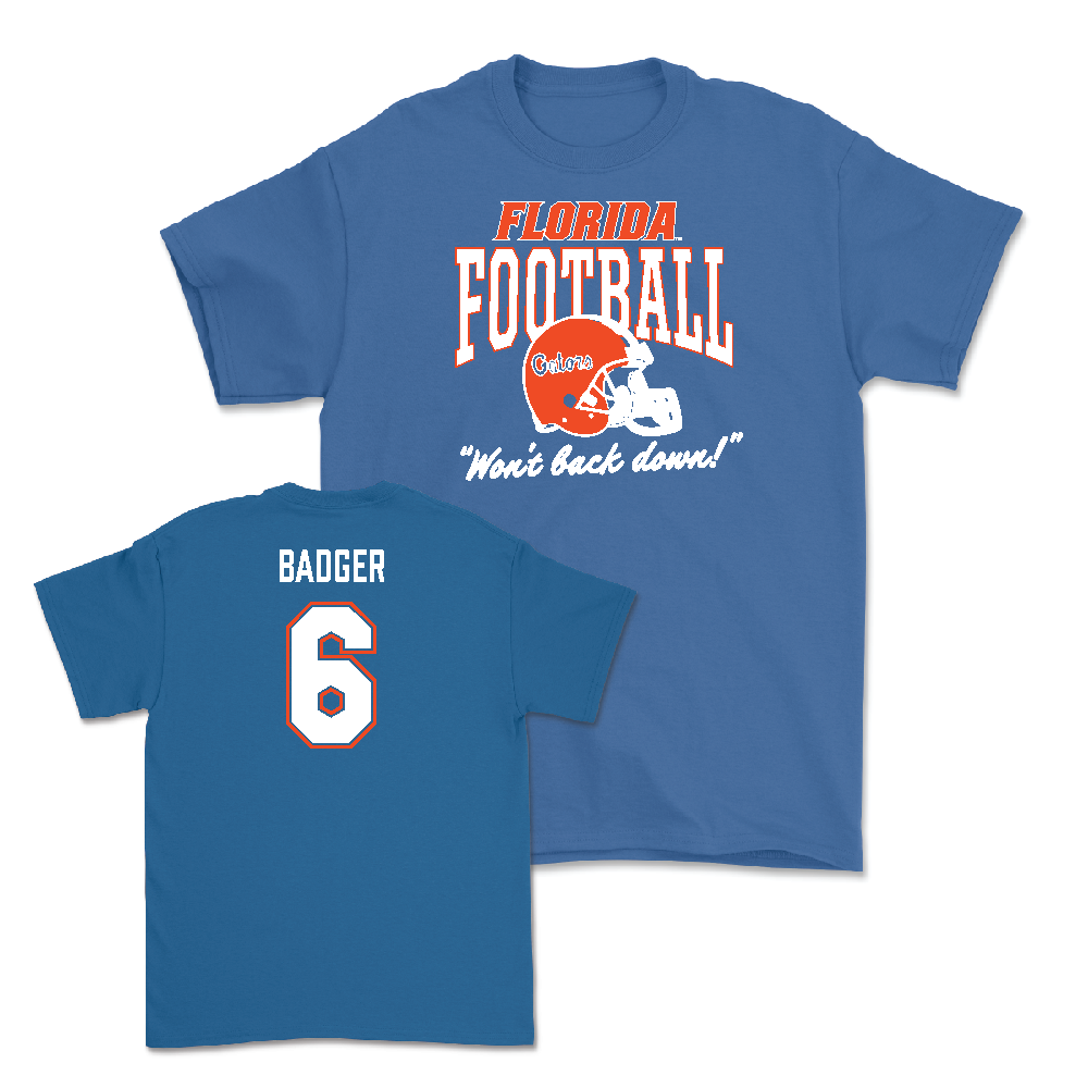 Florida Football Royal Tee  - Elijhah Badger