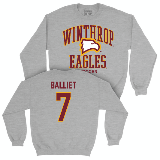 Winthrop Women's Soccer Sport Grey Classic Crew   - Sophia Balliet