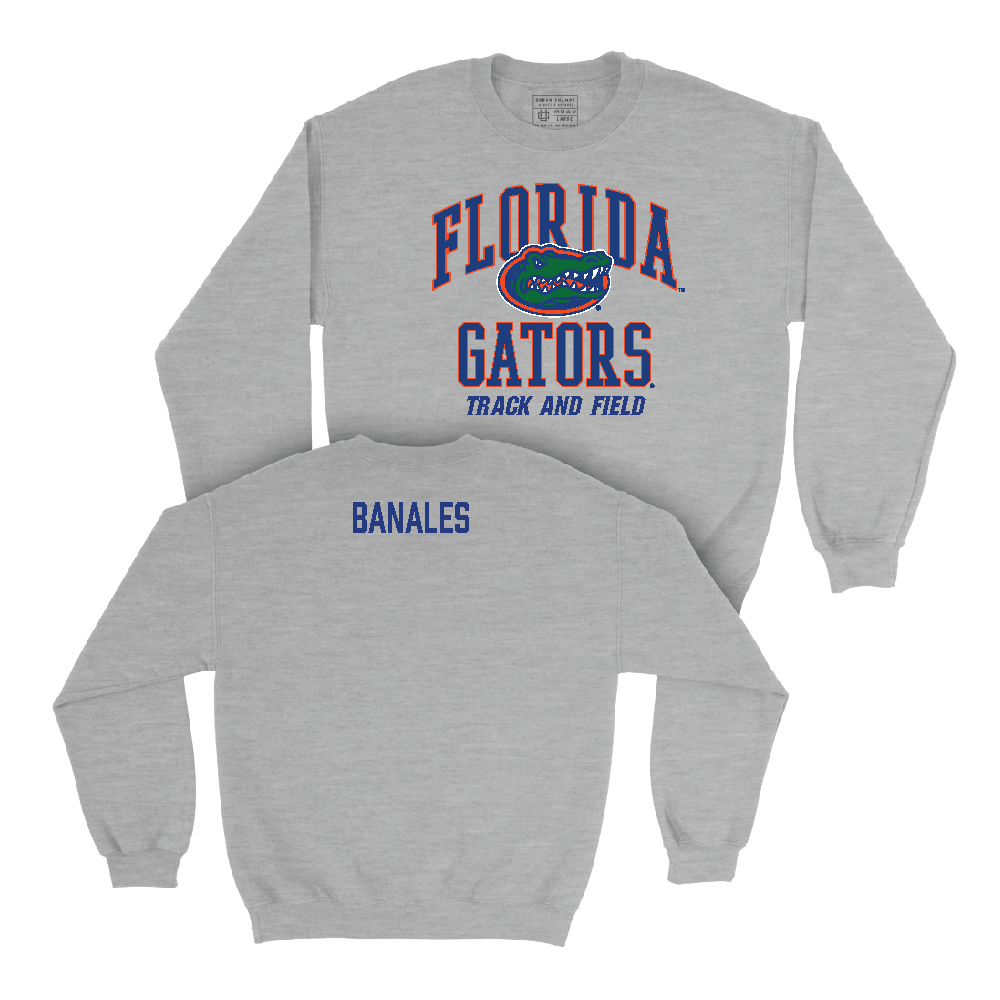 Florida Women's Track & Field Sport Grey Arch Crew - Alyssa Banales