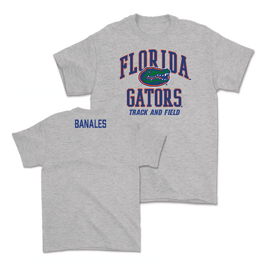 Florida Women's Track & Field Sport Grey Arch Tee - Alyssa Banales