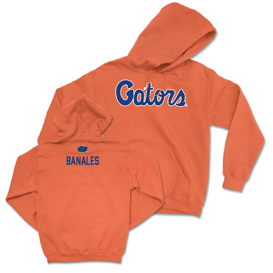 Florida Women's Track & Field Orange Script Hoodie - Alyssa Banales