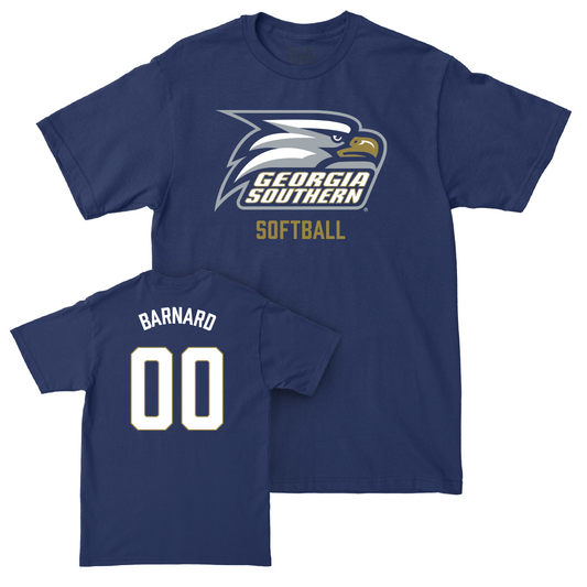 Georgia Southern Softball Navy Staple Tee - Alana Barnard