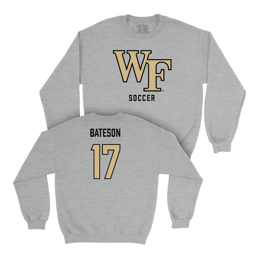 Wake Forest Men's Soccer Sport Grey Classic Crew  - Pierce Bateson