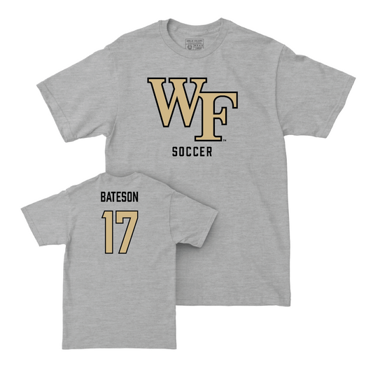 Wake Forest Men's Soccer Sport Grey Classic Tee  - Pierce Bateson