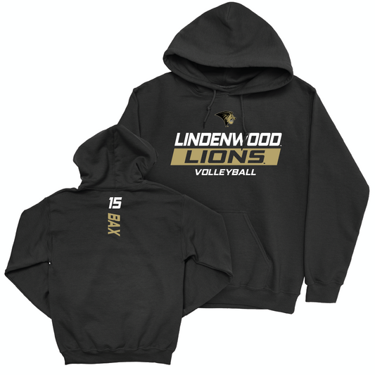 Lindenwood Women's Volleyball Black Rush Hoodie - Autumn Bax