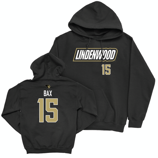 Lindenwood Women's Volleyball Black Sideline Hoodie - Autumn Bax