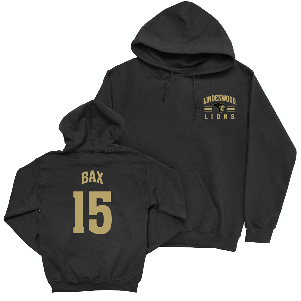 Lindenwood Women's Volleyball Black Victory Hoodie - Autumn Bax