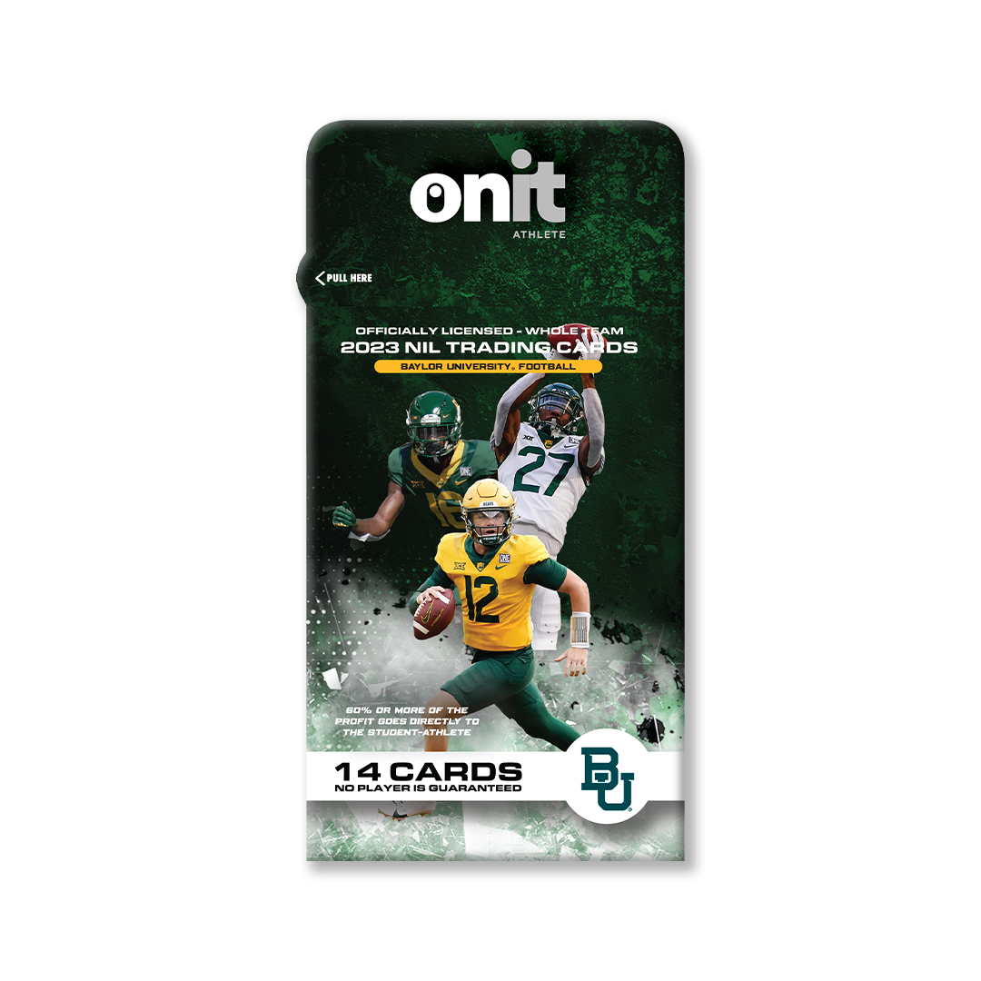 Baylor University® NIL Football - 2023 Trading Cards - Single Pack