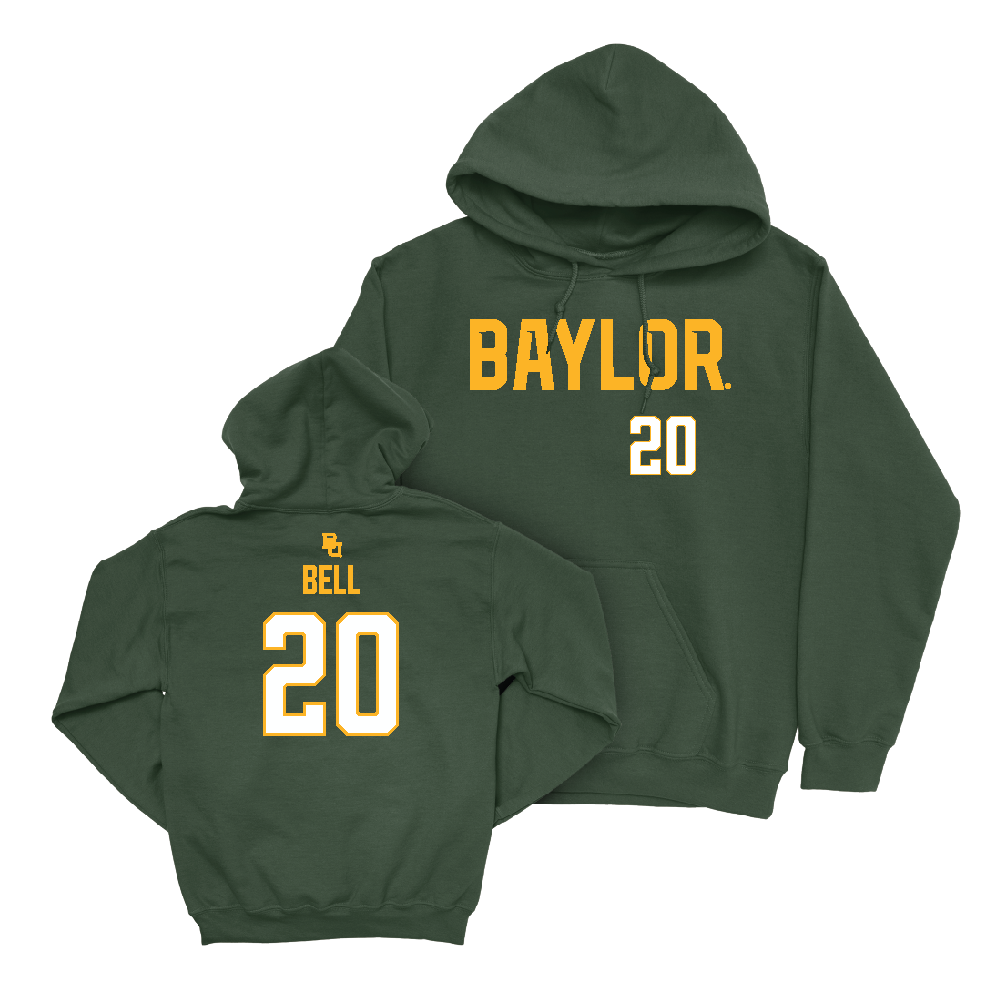 Baylor Football Green Wordmark Hoodie  - Jamaal Bell