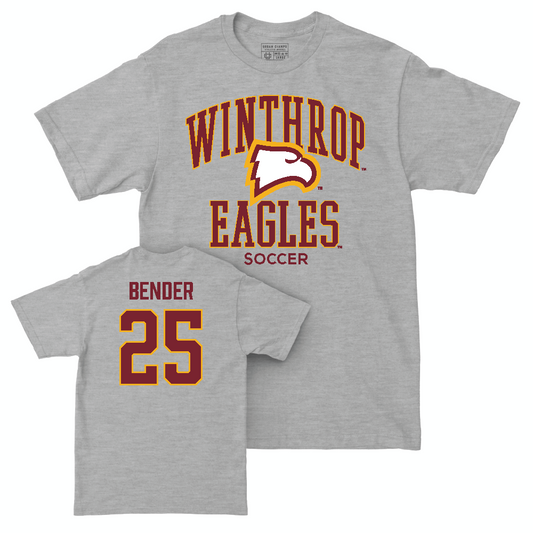 Winthrop Women's Soccer Sport Grey Classic Tee   - Allison Bender