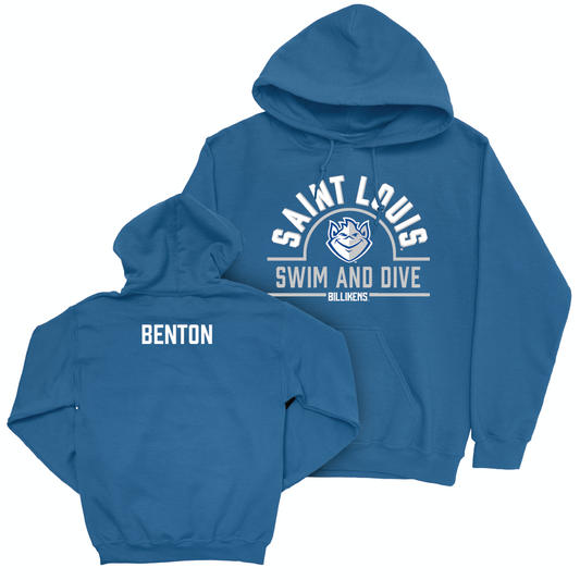 Saint Louis Men's Swim & Dive Royal Arch Hoodie  - Noah Benton