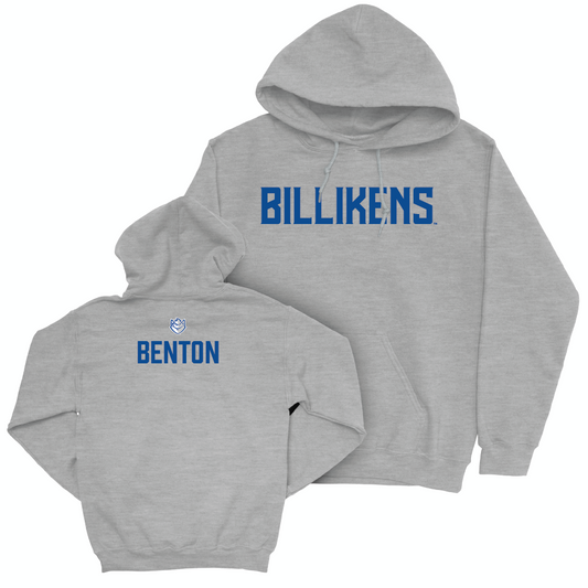 Saint Louis Men's Swim & Dive Sport Grey Billikens Hoodie  - Noah Benton