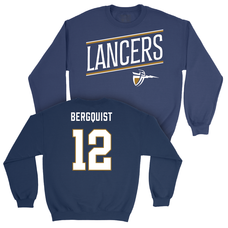 CBU Women's Water Polo Navy Slant Crew  - Grace Bergquist