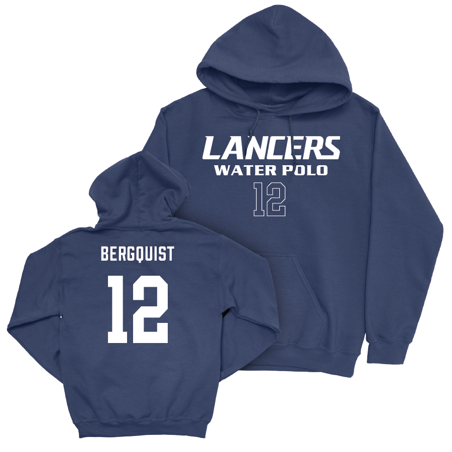 CBU Women's Water Polo Navy Staple Hoodie  - Grace Bergquist