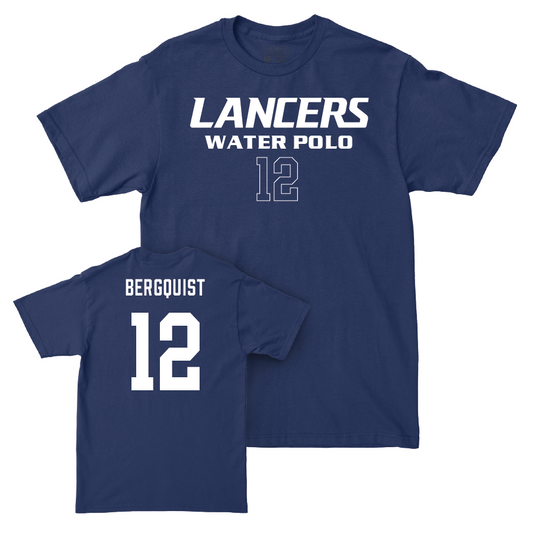 CBU Women's Water Polo Navy Staple Tee  - Grace Bergquist