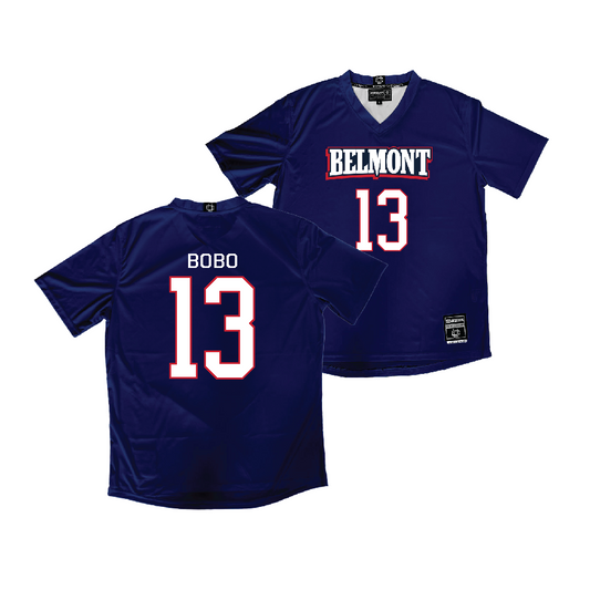 Belmont Women's Soccer Navy Jersey - Kaitlyn Bobo | #13