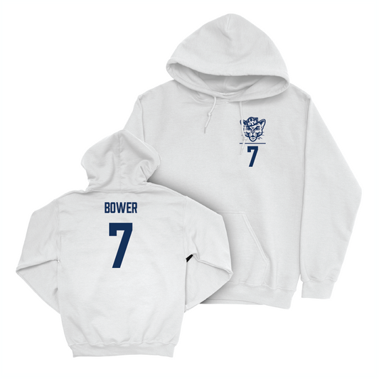 BYU Women's Volleyball White Logo Hoodie  - Alex Bower