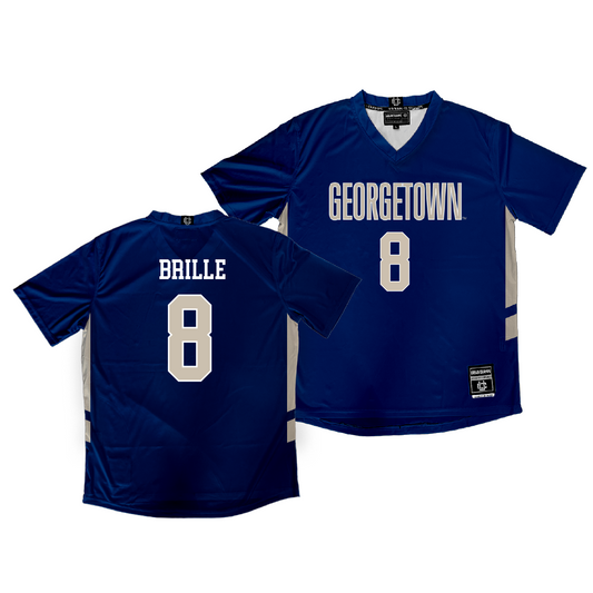 Georgetown Women's Lacrosse Navy Jersey - Amanda Brille