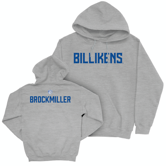 Saint Louis Men's Track & Field Sport Grey Billikens Hoodie  - Boen Brockmiller