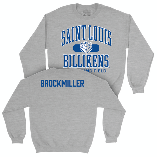 Saint Louis Men's Track & Field Sport Grey Classic Crew  - Boen Brockmiller