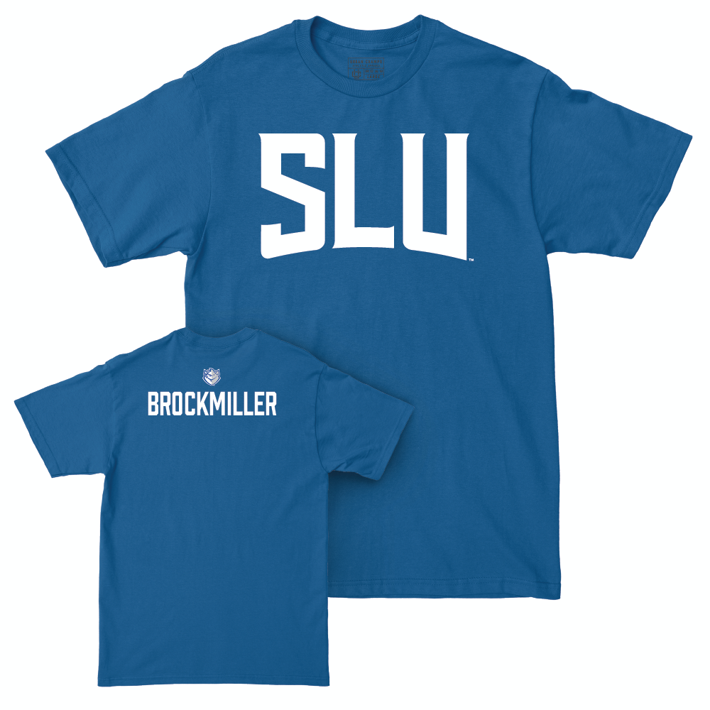 Saint Louis Men's Track & Field Royal Sideline Tee  - Boen Brockmiller