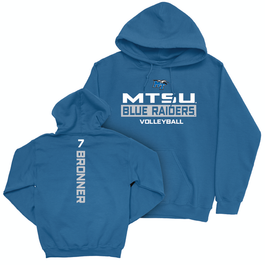 MTSU Women's Volleyball Royal Rush Hoodie  - Alivia Bronner