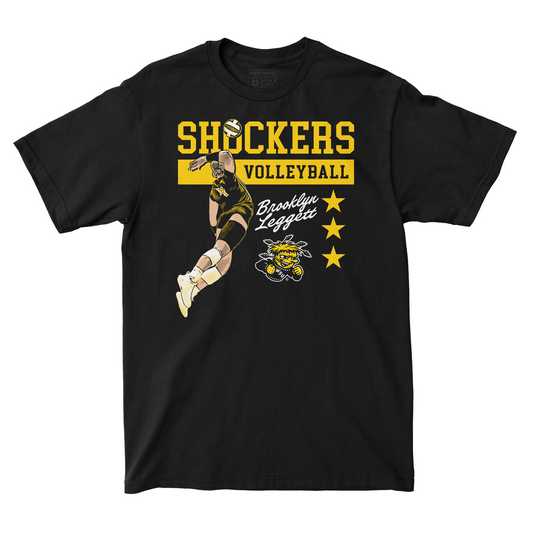 EXCLUSIVE RELEASE: Brooklyn Leggett Shocks Black Tee