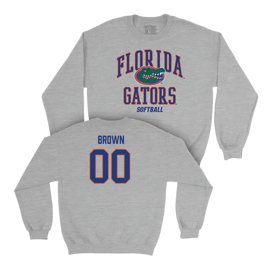 Florida Softball Sport Grey Arch Crew - Ava Brown