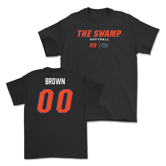 Florida Softball Black Swamp Tee - Ava Brown